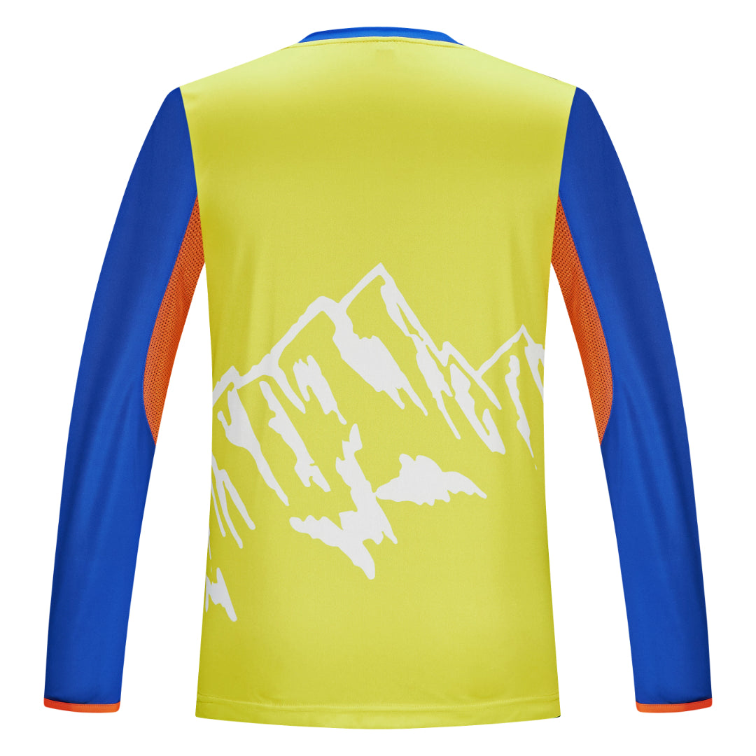 SNOWMAN RACE LONG SLEEVE T-SHIRT