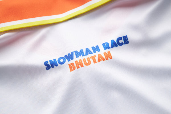 SNOWMAN RACE WHITE POLO