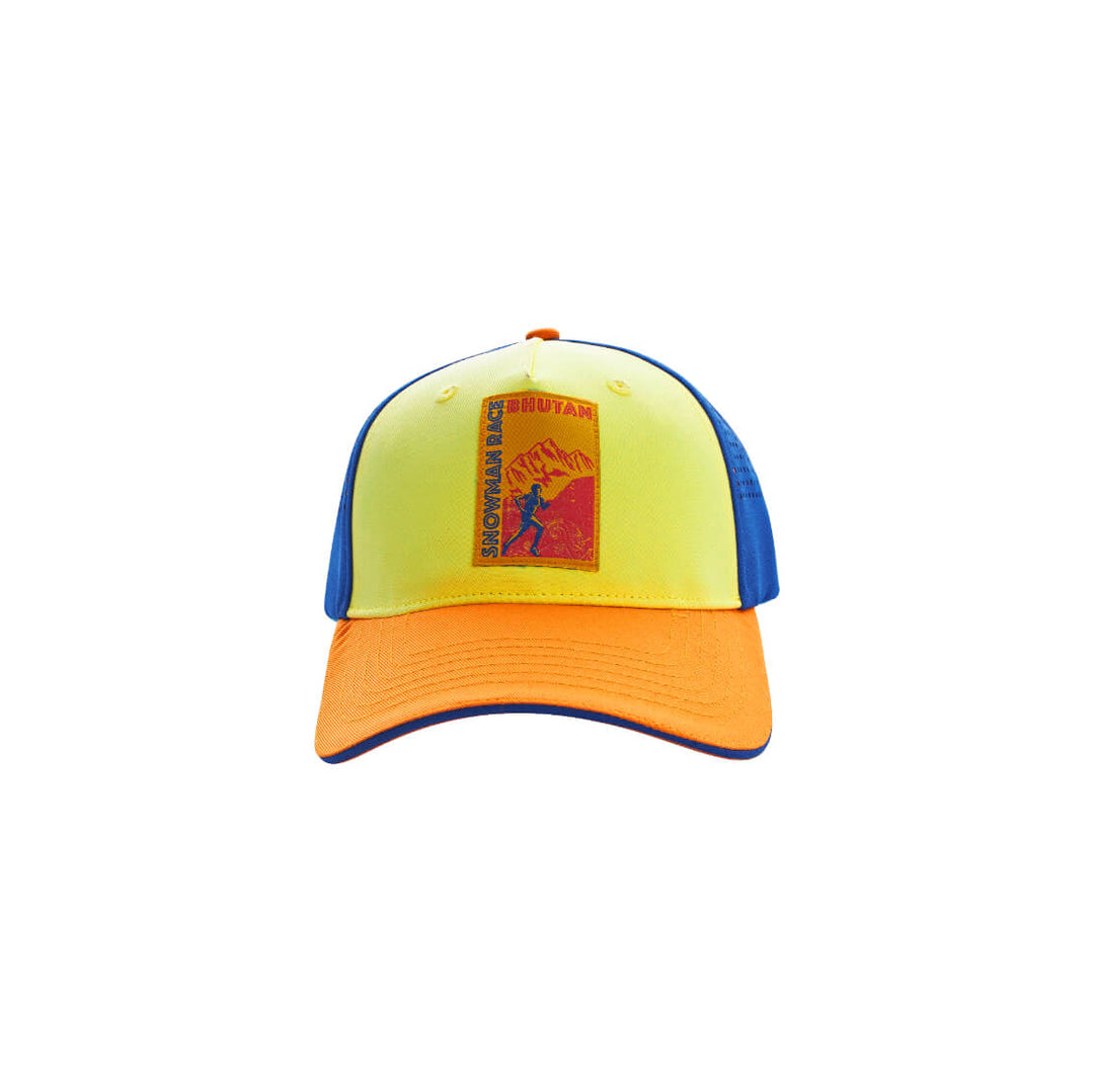 SNOWMAN RACE YELLOW CAP