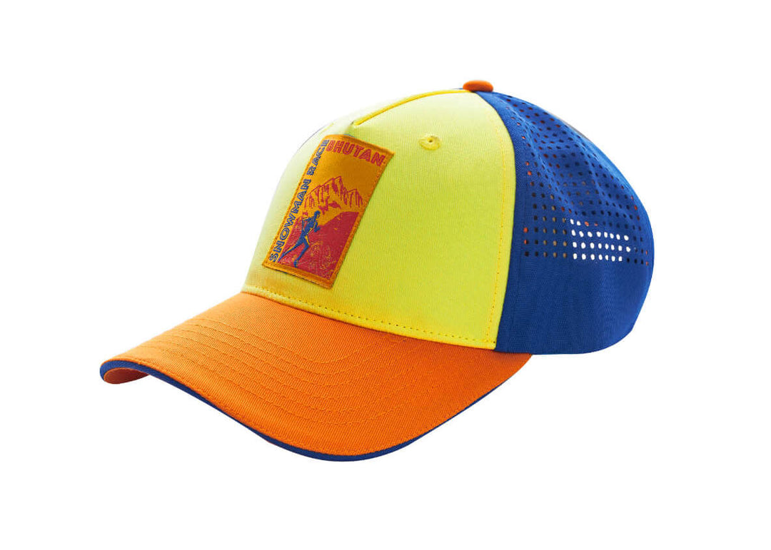 SNOWMAN RACE YELLOW CAP