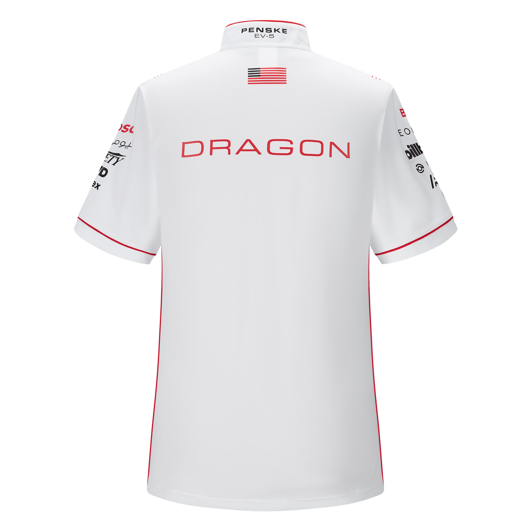 Dragon Racing Zip Polo