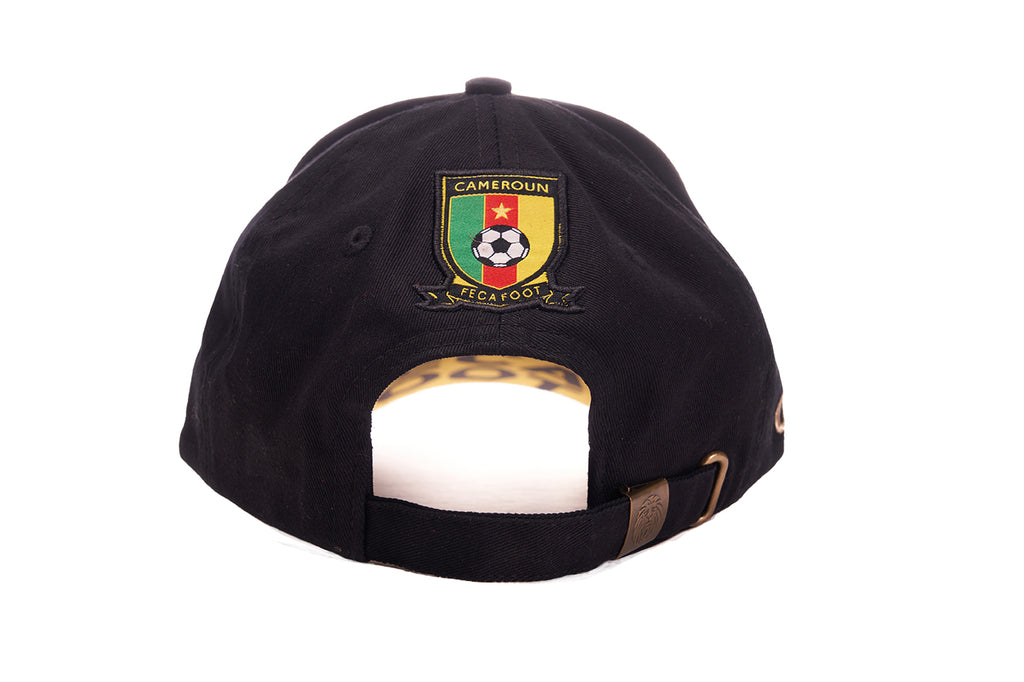 Official Cameroon FECAFOOT Black Cotton Cap