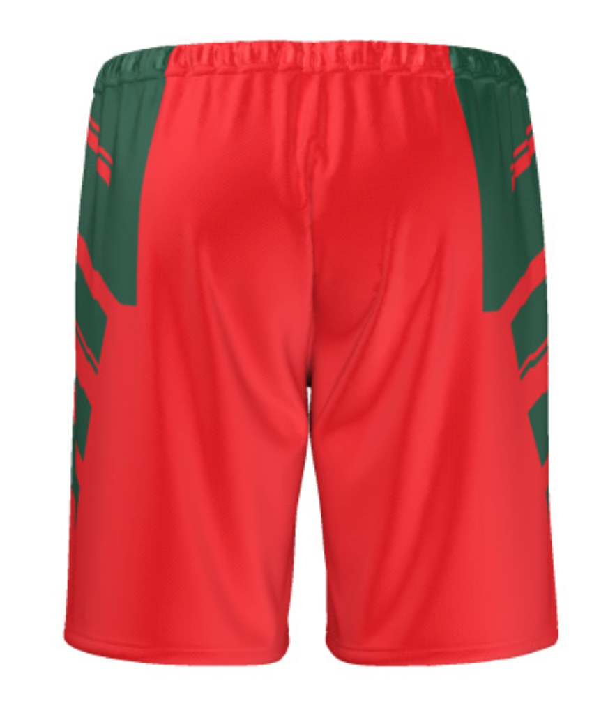 Official Cameroon FECAFOOT Red Shorts