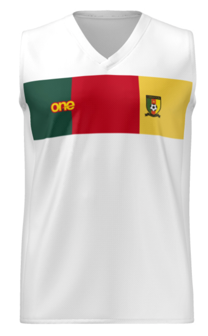 Cameroon NEW White Tank Top