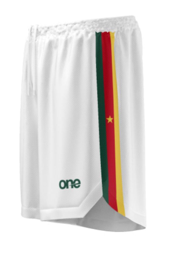 Cameroon White Shorts