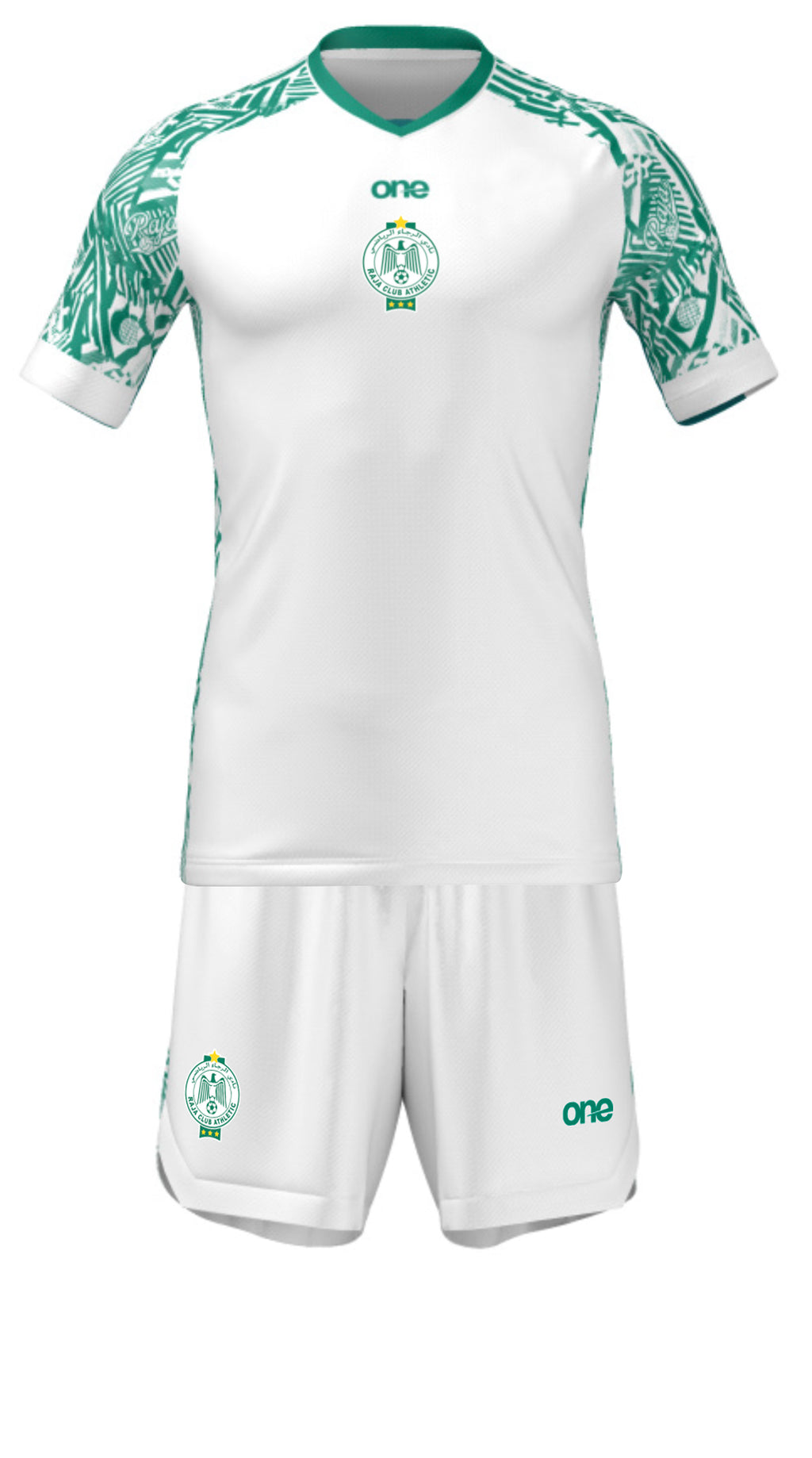 Full White Pro Jersey